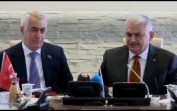 Binali Yıldırım – Azerbaycan Heyeti ile Toplantı
