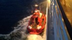 Kılavuz kaptan Baltık Denizinde  Brilliance of the Seas adlı kruvaziyer gemisinden inerken çekilen video